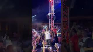 Fireboy Dml performing at Blu Oasis Dubai 🇦🇪 [upl. by Cirdek112]