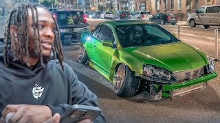 BROOKLYN IN A CAMBERED STANCE CAR GONE WRONG [upl. by Hopkins]