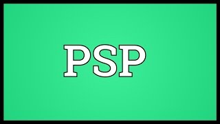 PSP Meaning [upl. by Alih]