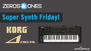 Super Synth Friday  Korg Delta [upl. by Garlaand]