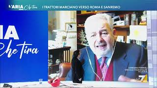 Gli ultimi sondaggi di Renato Mannheimer quotSalvini rischia una débâcle per lui il treno per [upl. by Corneille]