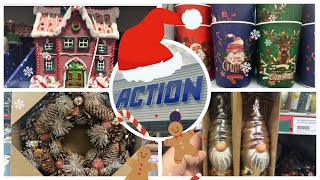 🎄Arrivage Noël 2023 chez Action 🎄décoration de table sapin… action arrivage hall diy noel [upl. by Naoma]