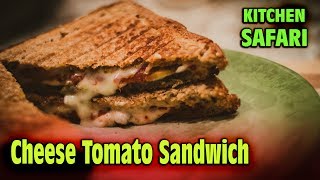 How To Make Grilled Cheese amp Tomato Sandwich  Recipe by Kitchen Safari [upl. by Susann88]