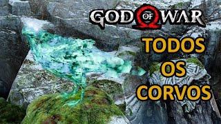 God of war  Localização de TODOS os CORVOS de Odin 51 corvos  troféu cegando o pai de todos [upl. by Hgielanna]