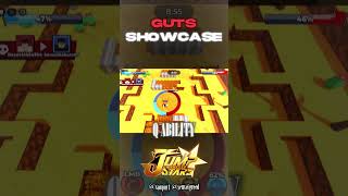 GUTS SHOWCASE BEST BRAWLER  Jump Stars roblox jumpstars brawlstars [upl. by Adnwahsor722]