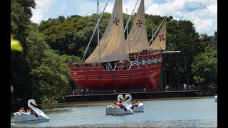 Visitamos a réplica da caravela de Pedro Álvares Cabral em Campinas  Som ambiente original [upl. by Ljoka]