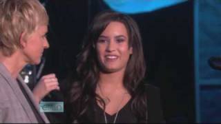 Demi Lovato Dont Forget Live At Ellen Show 04 15 2009 HQ [upl. by Yrreb]