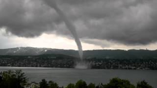 Tornado at the Lake of Zurich 21712 1700 [upl. by Pearl]