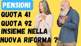 💥 Rivoluzione Pensioni 2025 Scopri Tutto su Quota 92 e Quota 41 per Tutti 😱🔍quot [upl. by Stephanie]