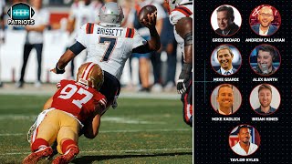 Reacting to Patriots DISASTER in San Francisco  Patriots Roundtable [upl. by D'Arcy476]