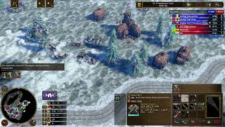 Haude 3v3 Hard Toma rush  Age of empires 3 [upl. by Alih]