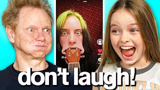 My Daughter’s TRY NOT TO LAUGH TikTok Challenge [upl. by Roshelle]