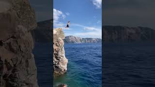 Crater Lake cliff diving [upl. by Roanne]