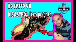 HO COMBINATO UN DISASTRO LEVA FRIZIONE PIEGATA RADIOMACELLO GARAGE [upl. by Ocimad]