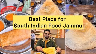 Famous Breakfast Place South Indian Dosa in Jammu  Darshan Sweets  Street Food India  Shiva Soule [upl. by Llenrub]