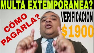 CÓMO PAGAR MULTAS EXTEMPORÁNEAS DE VERIFICACIÓN CD MX Y EDO MÉX AQUI PASOS [upl. by Noral80]