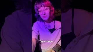 ASMR tape trigger asmrvideo softspoken asmr lofiandsleep asmrlofi [upl. by Dosh]