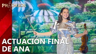 ACTUACIÓN FINAL DE ANA MOLINA VIOLÍN  Prodigios  Final [upl. by Suollecram670]