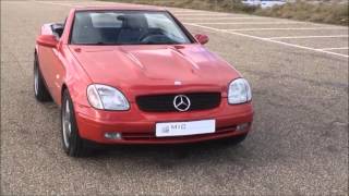 Mercedes SLK 230 KOMPRESSOR ROADSTER  031997  134764 km [upl. by Negiam235]