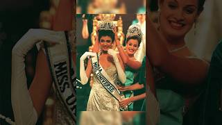 1994 an unforgettable year unseen pictures of Sushmita Sen from Miss Universe 1994 👸❤️ shorts [upl. by Eikcor447]