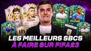 LES MEILLEURS SBCS A FAIRE SUR FIFA 23  BAILLY JAIRZINHO MALDINI BELLEGARDE SILAS [upl. by Terrell514]