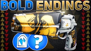 How Good is Bold Endings Stasis Heavy Burst Hand Cannon  Destiny 2 The Final Shape [upl. by Winzler228]