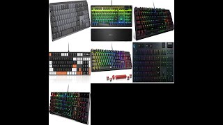 Top 10 Best Mechanical Keyboards 2024  Redragon Logitech Razer SteelSeries  Honest Review [upl. by Kristy]