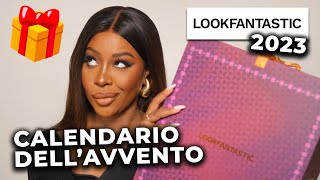 CALENDARIO DELLAVVENTO LOOKFANTASTIC 2023 🎁 Dark Skin Approved [upl. by Sherrod]