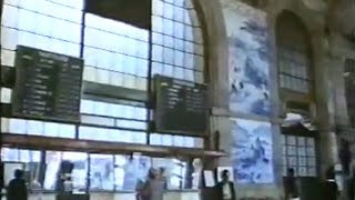 Estação de São Bento  Porto 1991 [upl. by Ardnahcal]