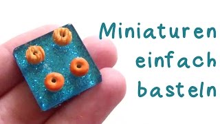 Quick Tipp Miniaturen basteln leicht gemacht  Anielas Fimo [upl. by Jareen]