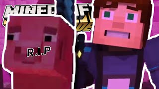 REUBEN’S DEATH 😭🕊️Telltale’s Minecraft Story Mode A BLOCK AND A HARD PLACE [upl. by Yablon530]