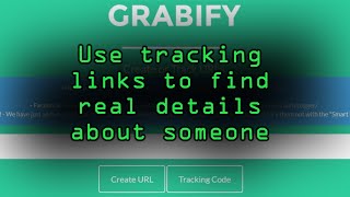 Catch Catfish on the Internet with Grabify Tracking Links Tutorial [upl. by Ewolram]