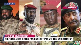 Nigerian Army Holds Passing Out Parade For 239 Officials [upl. by Ciredor]