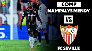 Nampalys Mendy vs FC Séville  RC Lens DEBUTS [upl. by Cordey855]