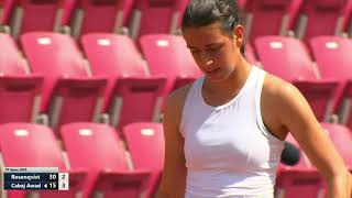 Jacqueline Cabaj Awad  Julia Rosenqvist Semifinal TP Open Båstad  Highlights [upl. by Daffodil]