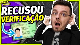 FACEBOOK RECUSOU A VERIFICAÇÃO DE IDENTIDADE O QUE FAZER [upl. by Marcellus]