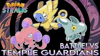 Pokémon Stralis OST Battle Temple Guardians  Emdasche [upl. by Khorma]