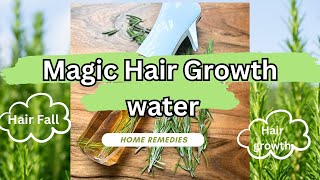 Magic Hairgrowth water  2 ingredients only 🤩 [upl. by Knorring456]