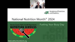 National Nutrition Month 2024 Fueling Your Busy Day [upl. by Ahsekel351]