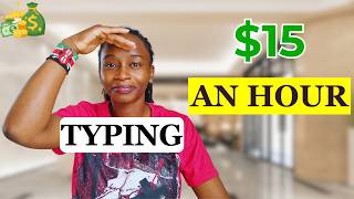 Make US15 An Hour to TYPE Online 19 TYPING JOBS from Home [upl. by Airbmat334]