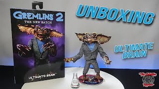 Neca Gremlins 2 New Batch Brain Action Figure Unboxing [upl. by Khalil]