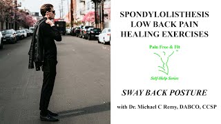 Spondylolisthesis Exercises Sway Back Extension [upl. by Giuseppe485]