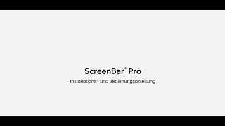 BenQ ScreenBar Pro Installations und Bedienungsanleitung  BenQ FAQ [upl. by Karas]