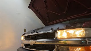 Cómo hacer que prendan Luces Altas y Bajas al mismo tiempo en chevy [upl. by Zilber525]