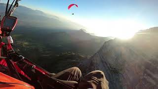 DENT DE CROLLES  PARAPENTE OCTOBRE [upl. by Danelle913]