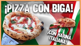 ¿CÓMO HACER PIZZA NAPOLETANA CON BIGA 🇮🇹 [upl. by Lak]