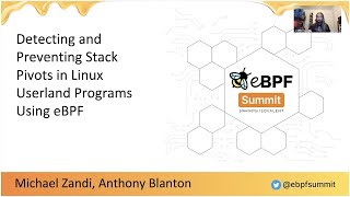 Detecting and Preventing Stack Pivots in Linux Userland Programs Using eBPF  Michael amp Anthony [upl. by Jeaz]