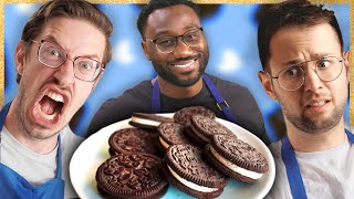 The Try Guys Make Oreos Without A Recipe [upl. by Ycrem]