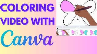 Tutorial  Make a Coloring Video in canva [upl. by Akimyt197]