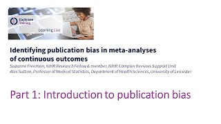 Part 1 Introduction to publication bias [upl. by Alel]